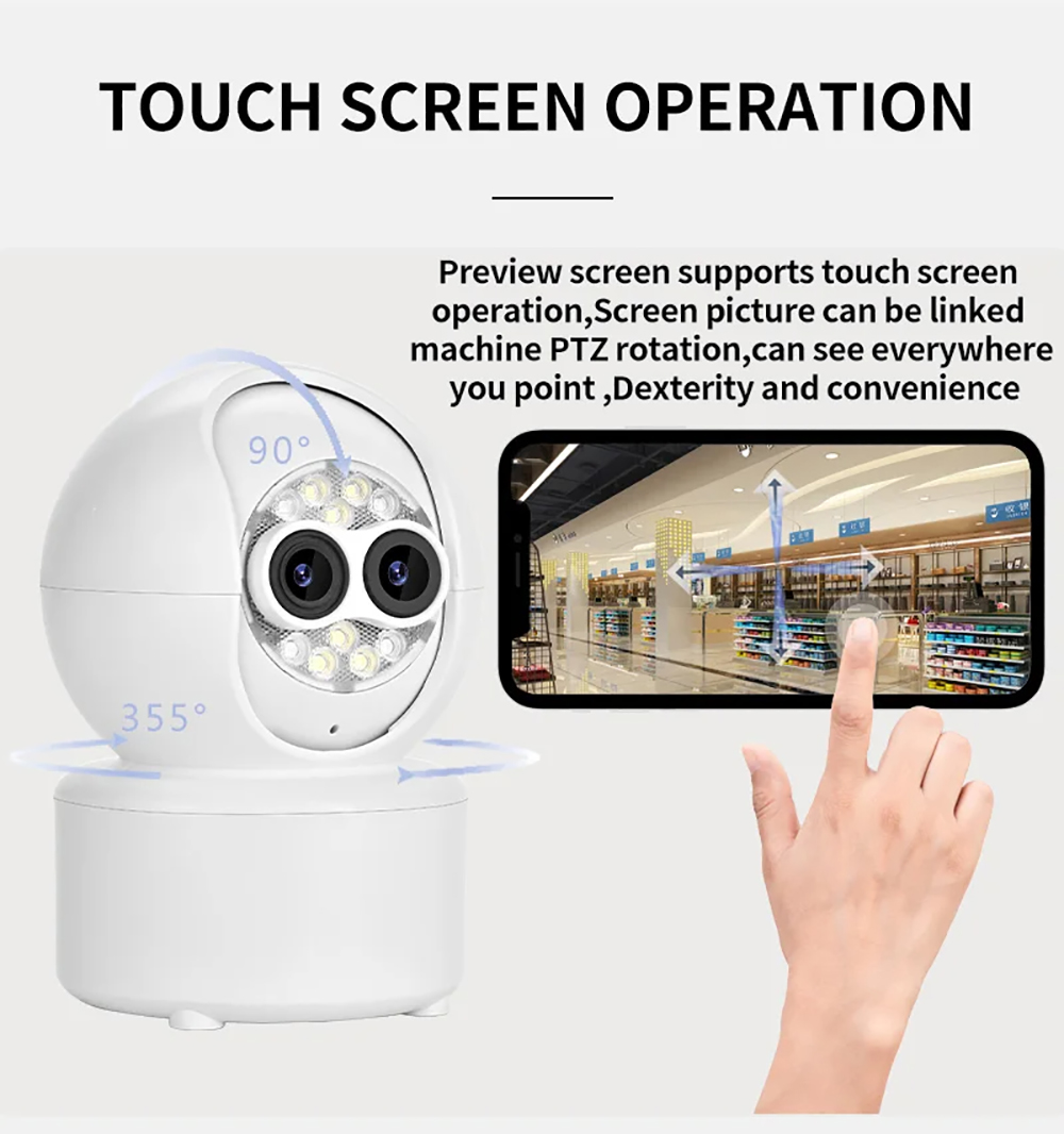 ICsee Dual-Lens 4MP Security C - Home Cinema Sony review and price