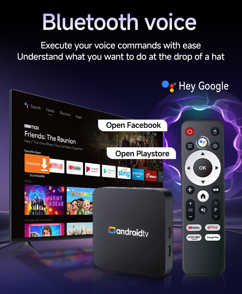 2026 Smart TV Box Q18 Android  - Home Cinema Google review and price
