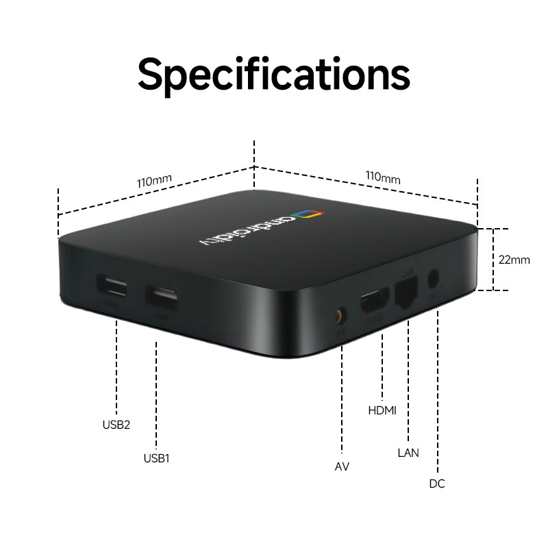 2026 Smart TV Box Q18 Android  - Home Cinema Google review and price