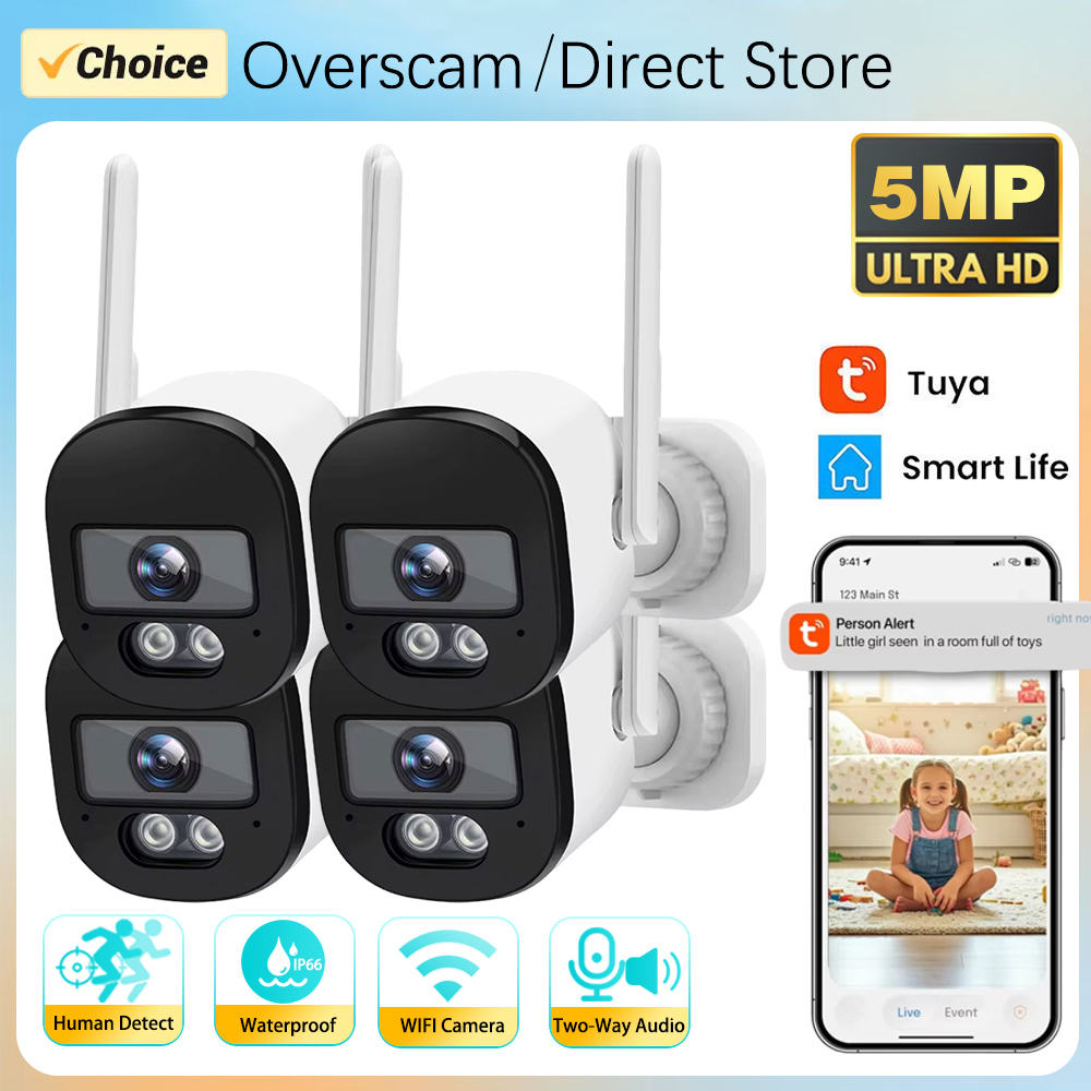 Tuya Bullet Camera Outdoor 5MP - Home Cinema Sony review and price