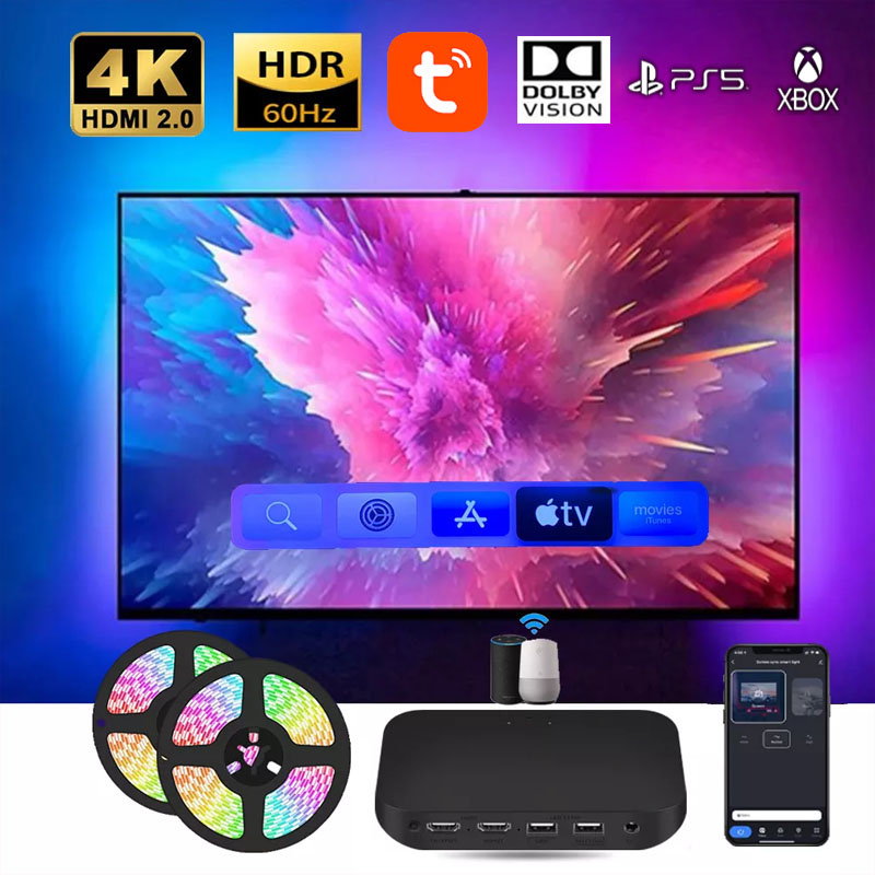 Smart Ambient TV Led Backlight - Home Cinema Google review and price