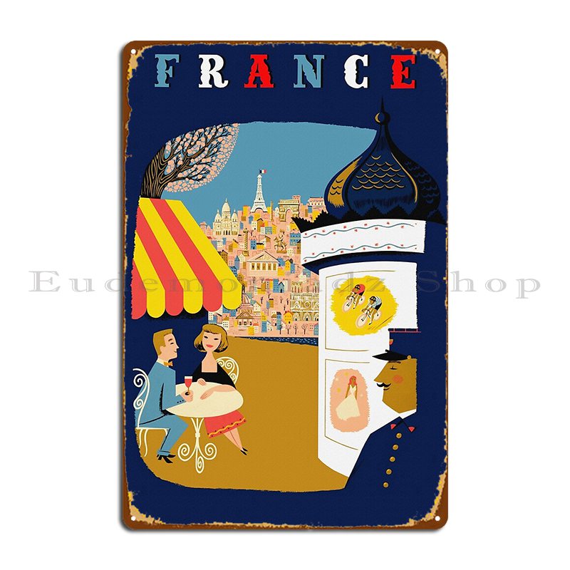 Vintage France Sidewalk Cafe T - Home Cinema France review and price