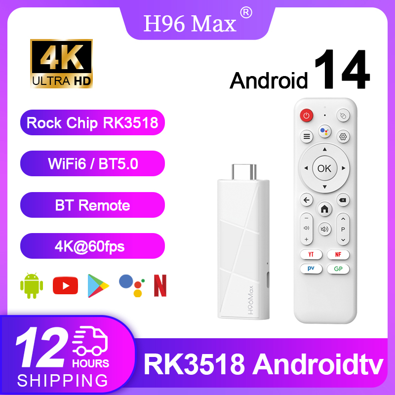 H96 MAX RK3518 Android14 Smart - Home Cinema Google review and price