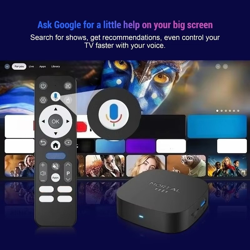 Android 16 Smart TV Box 8GB 12 - Home Cinema Google review and price