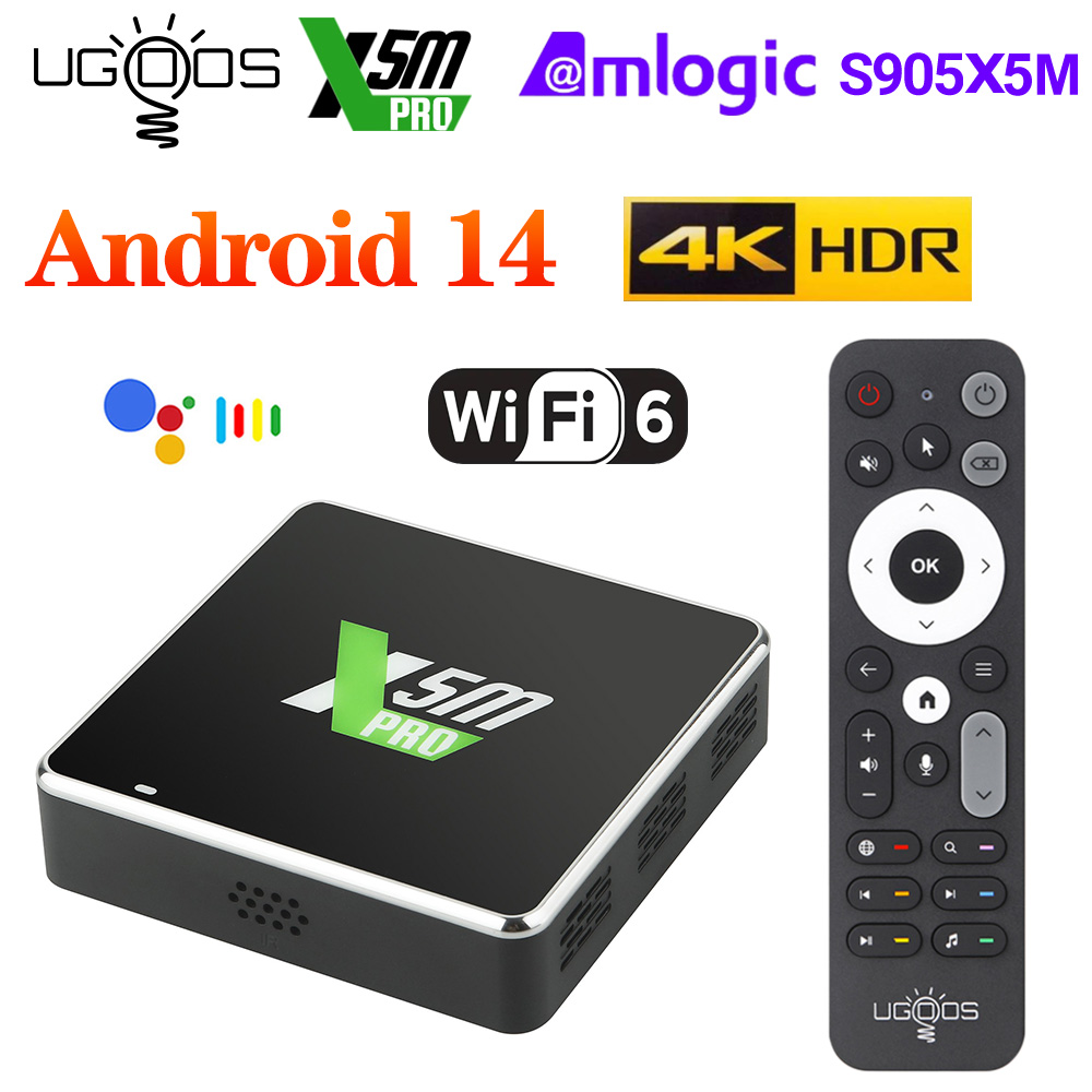 UGOOS X5M Pro Amlogic S905X5M  - Home Cinema Google review and price