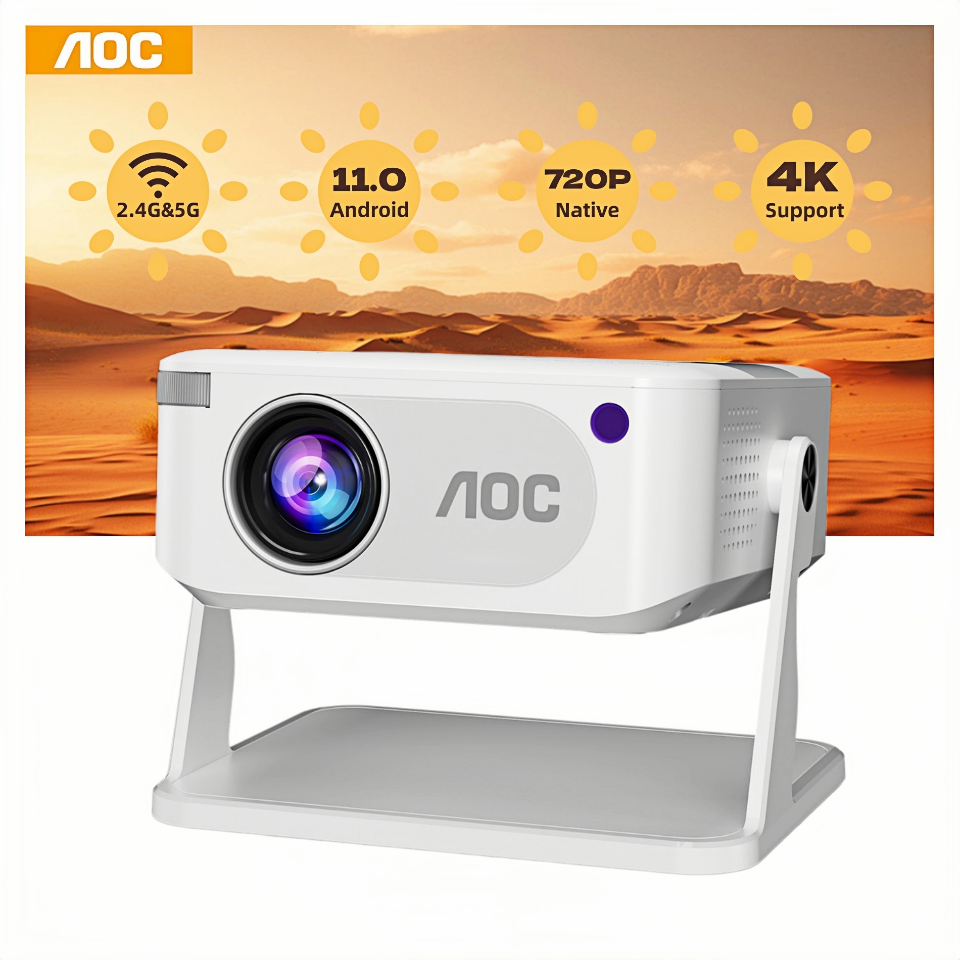 AOC HA109-PRO Portable Project - Home Cinema Hdmi review and price