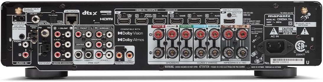 Marantz Cinema 70S 7.2-Ch Rece - Home Cinema Theater review and price
