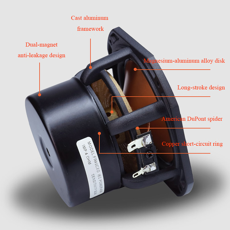 FR40 Lossless HIFI Passive Spe - Home Cinema Subwoofer review and price