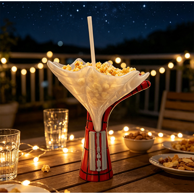 Spider Web Popcorn Bucket 3d C - Home Cinema Today review and price
