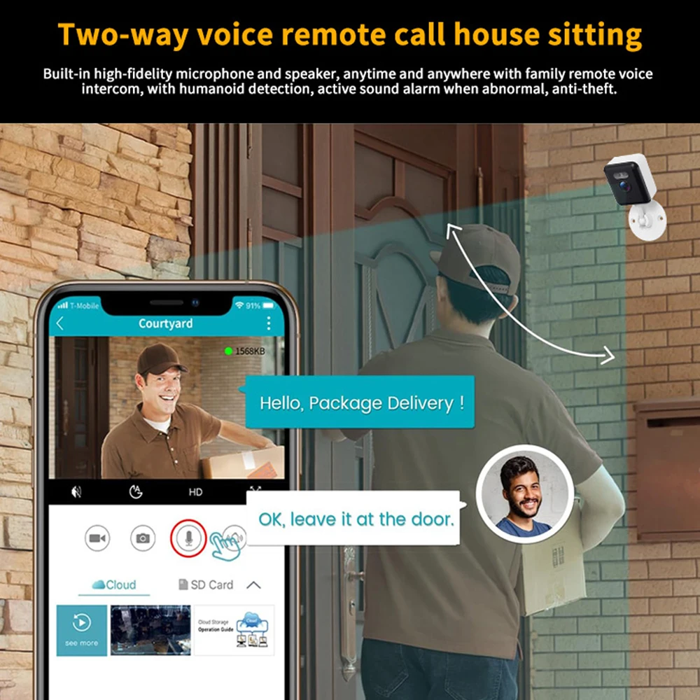 Tuya Smart Mini 5MP WiFi IP Ca - Home Cinema Sony review and price