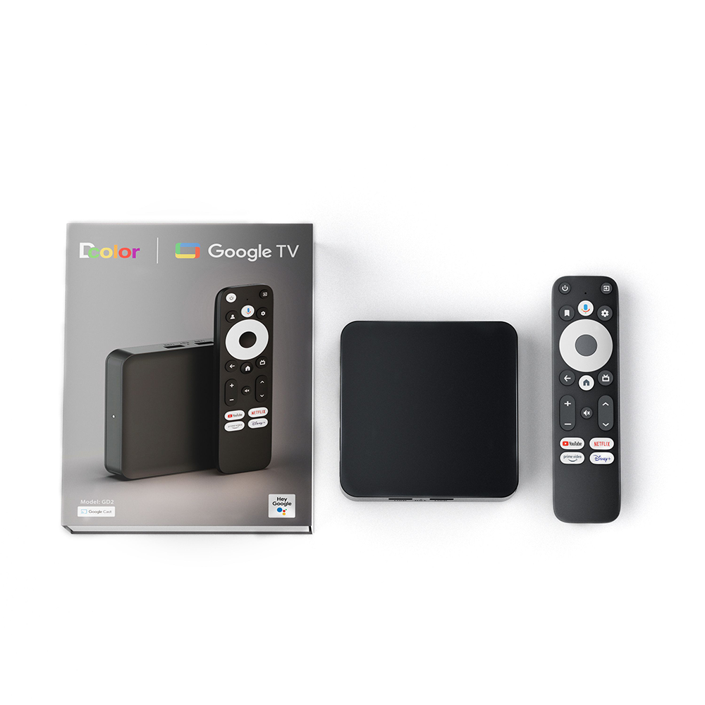 Dcolor GD2 4K Smart Android 12 - Home Cinema Google review and price