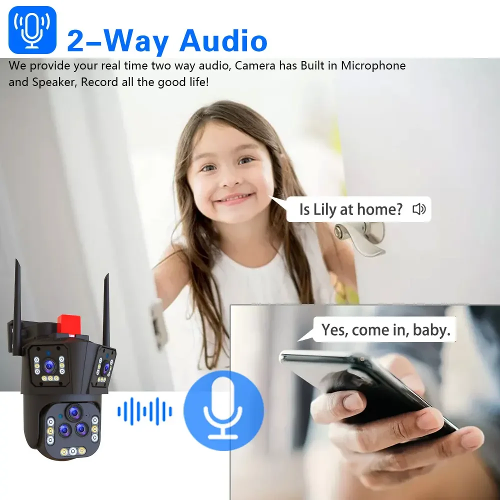 Ultra 20MP 10K WIFI PTZ Contro - Home Cinema Sony review and price