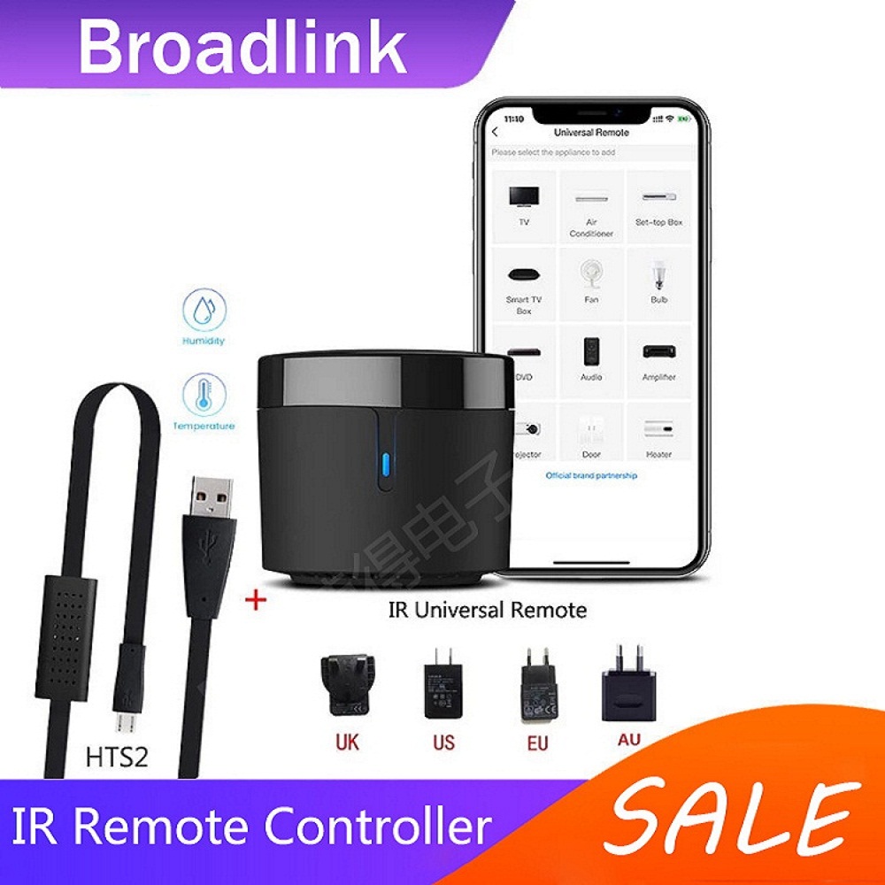 Broadlink RM4mini+HTS2 EU/UK/U - Home Cinema Google review and price