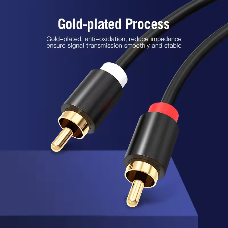 HIFI Stereo RCA Cable 2RCA to  - Home Cinema Theater review and price