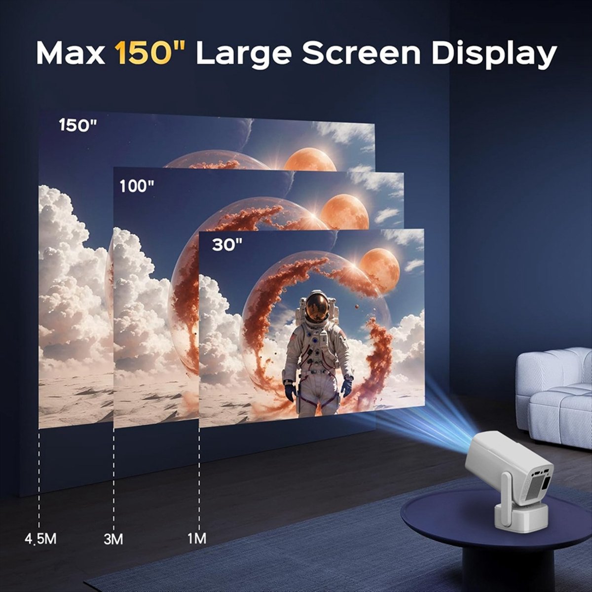 *ONE DAY Y7S Mini Smart Projec - Home Cinema Today review and price