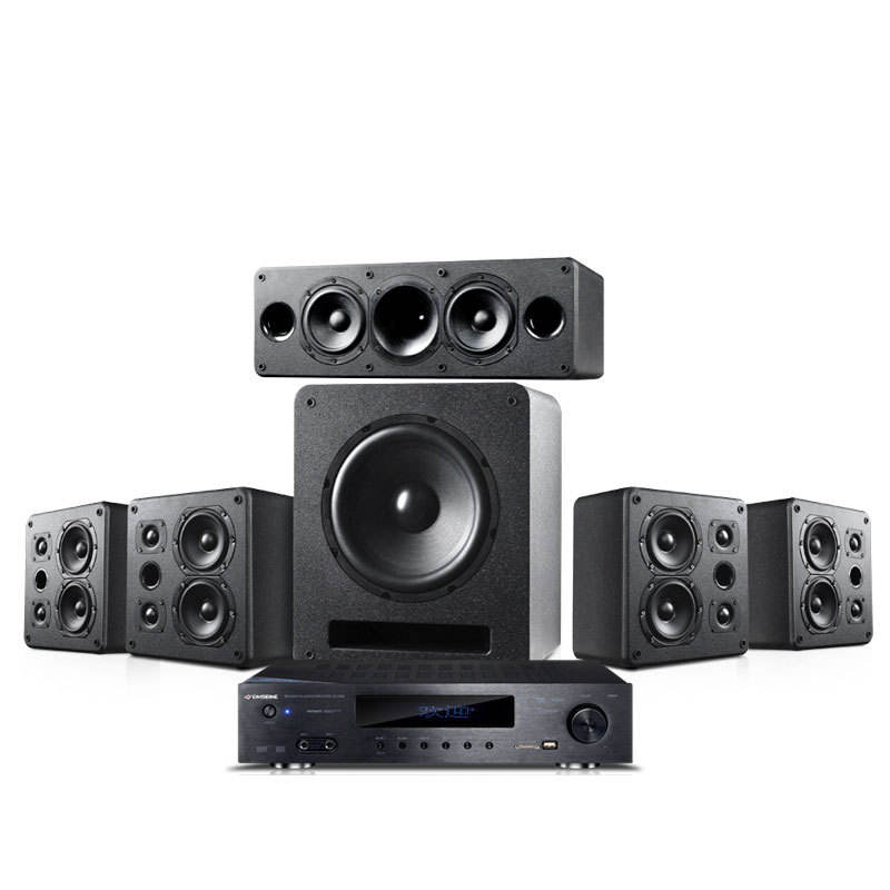 New H5 Home Theatre Audio Kit  - Home Cinema Subwoofer review and price