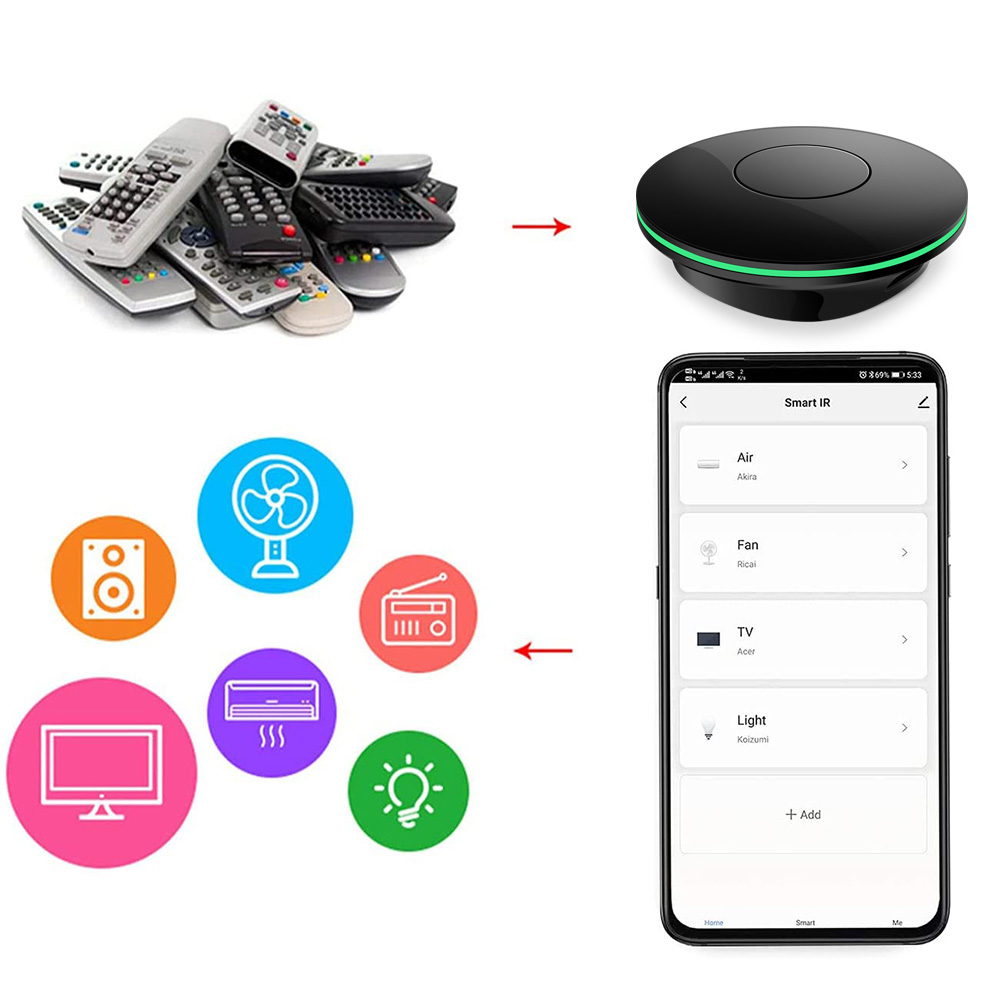Wifi  Ir Remote Control Tv Box - Home Cinema Google review and price