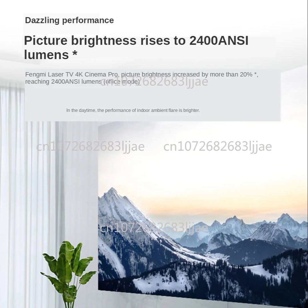 4K Cinema Pro Laser Projection - Home Cinema Theater review and price